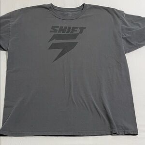 Men’s Gray Shift Logo Tee